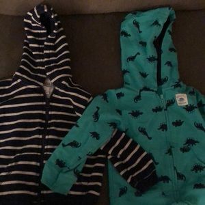 Lot of clothes. Two hooded sweatshirts & pants